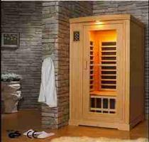 Sauna IR cdre rouge 100 x 90 x 195