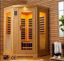 Sauna IR cdre rouge 135 x 135