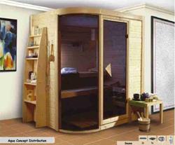 Sauna contemporain design ronde gr