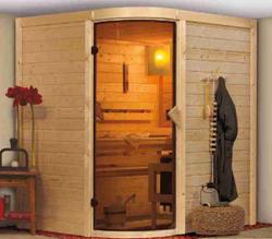 Sauna contemporain design ronde