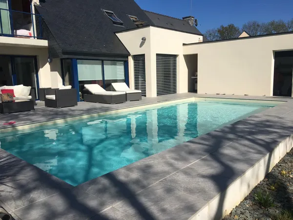 Photo de construction de piscines sur Rennes - Pisciniste Ille et Vilaine