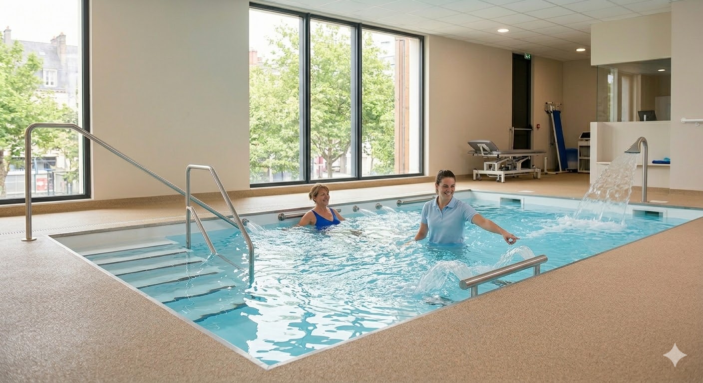 Bassin à Hydrojets sur Rennes et le departement 35