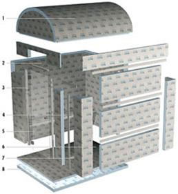 Eclat cabine hammam